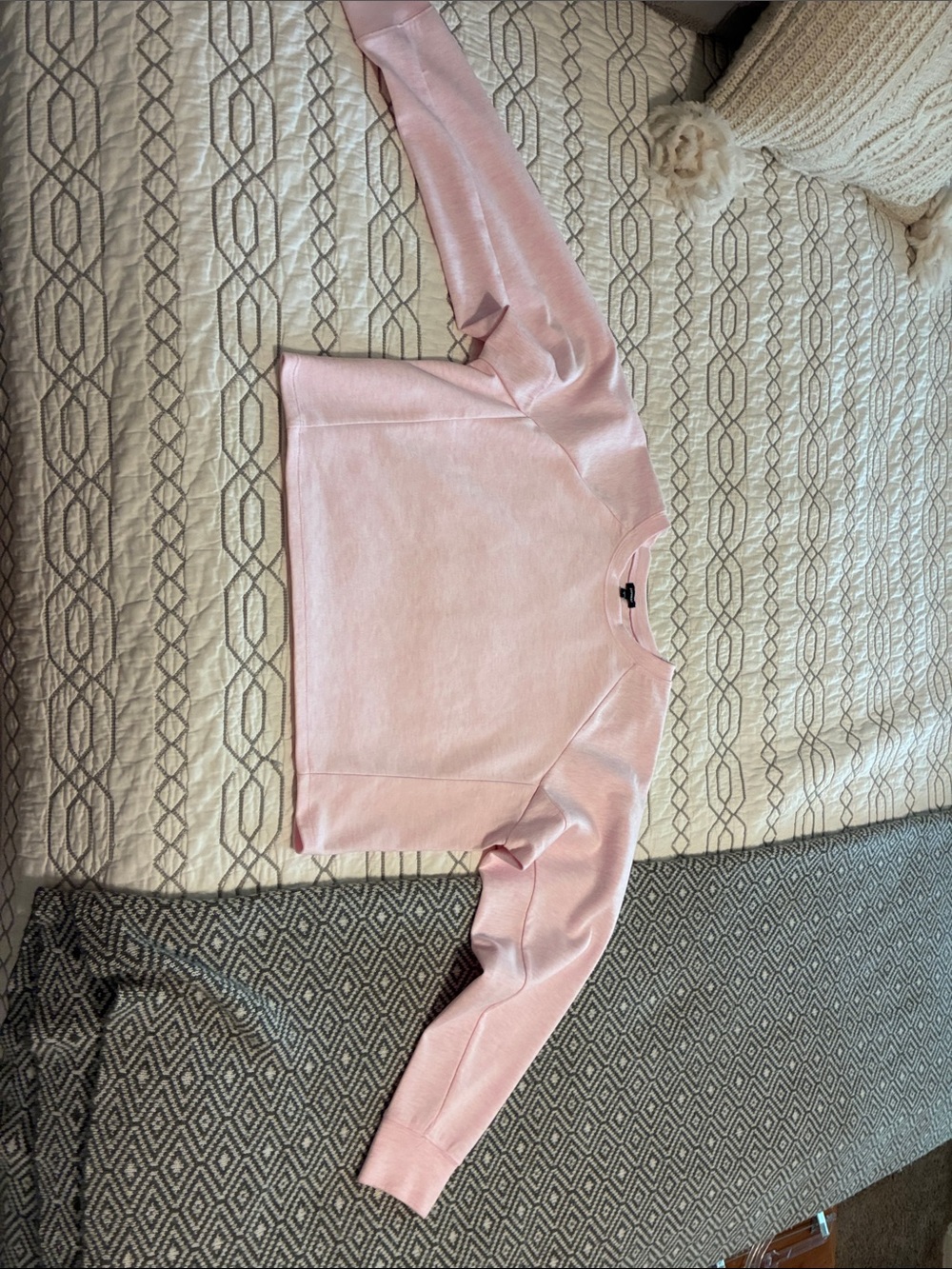 NWOT ! Express Light Pink Crewneck Sweater